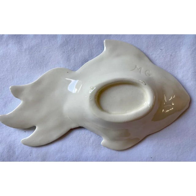 1950s Fish Tray With Serving Dished- Set of 8 For Sale - Image 5 of 7