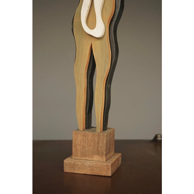 Surrealist Sculpture of Standing Figure, 1970s For Sale - Image 9 of 12