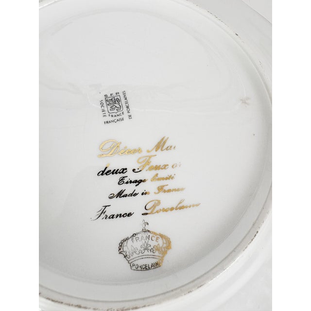 Ceramic Plates with Fish Decoration, France, 1970s, Set of 3 For Sale - Image 10 of 17