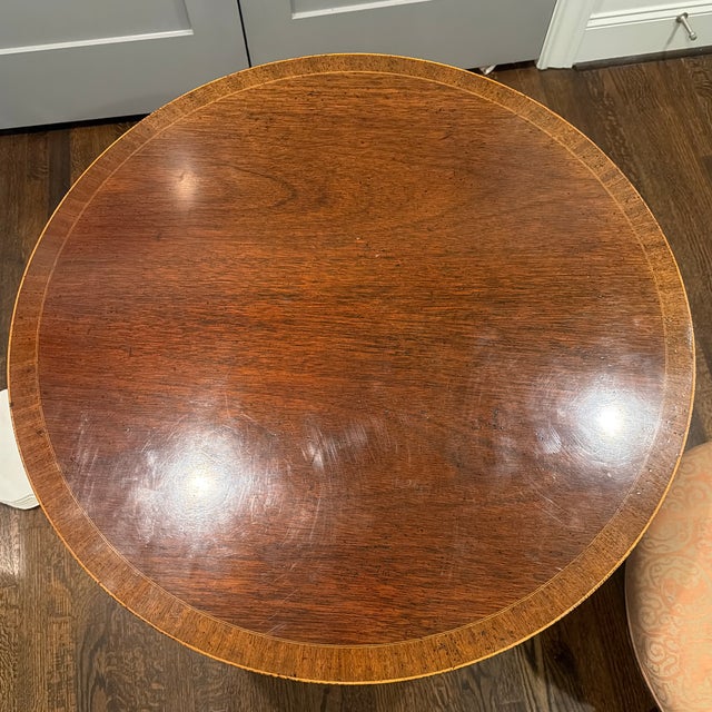 English Kindel Winterthur Round Table For Sale - Image 3 of 7