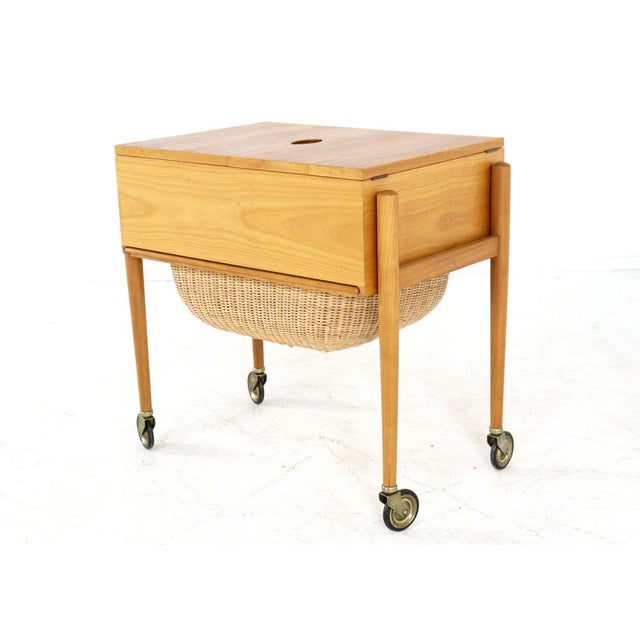 Vintage Lotus Sewing Box, 1960s For Sale - Image 11 of 13