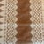 Schumacher Schumacher Wentworth Caramel Brown Embroidery Linen Fabric- 2 Yards For Sale - Image 4 of 6