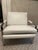 Pair of Chrome Lounge Chairs in White Leather Attributed to Milo Baughman For Sale - Image 14 of 16