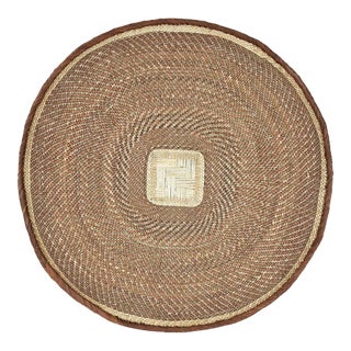 Early 20th Century Tonga Binga Basket 23 Inch For Sale