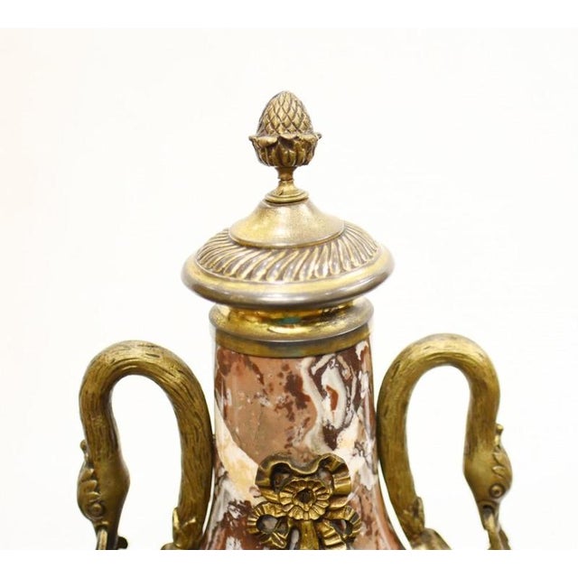 French Empire Decorative Vases, 1890, Set of 2 For Sale - Image 10 of 13