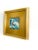 Two original mini paintings by Jessalin Beutler in a set with matching gold frames. Artwork is mixed media on canvas...