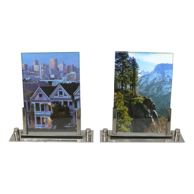 Art Deco French Picture Frames, 1920s, Set of 2 For Sale