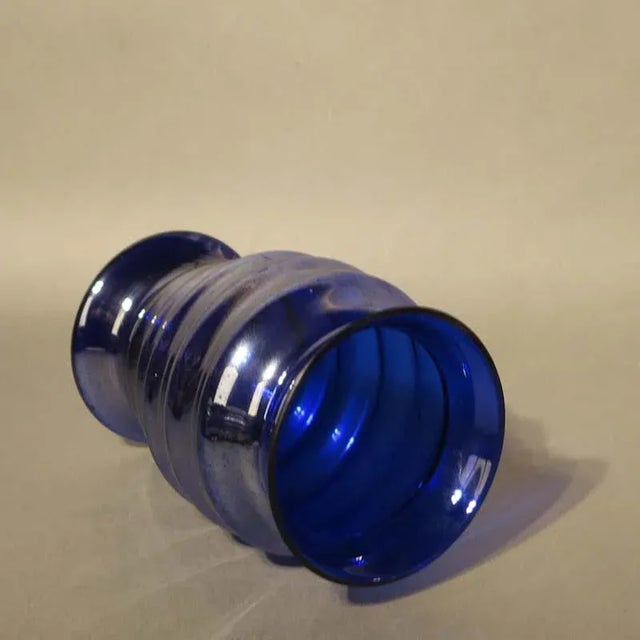 Antique Art Nouveau German Colored Glass Vase by Jean Beck, in Flawless conditions. Designed before 1890