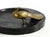 Large Black Granite Valet Tray with a Brass Peacock, 1920s For Sale - Image 16 of 18