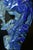 Natural Lapis Eagle Sculpture Genuine Lapis Lazuli For Sale - Image 9 of 13