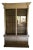 1990s Classical Style Lighted Curio/Display Cabinet With Three Shelves For Sale