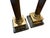 This listing is for a fabulous pair of Chapman vintage neoclassical fluted brass column table lamps. They've been re-wired...