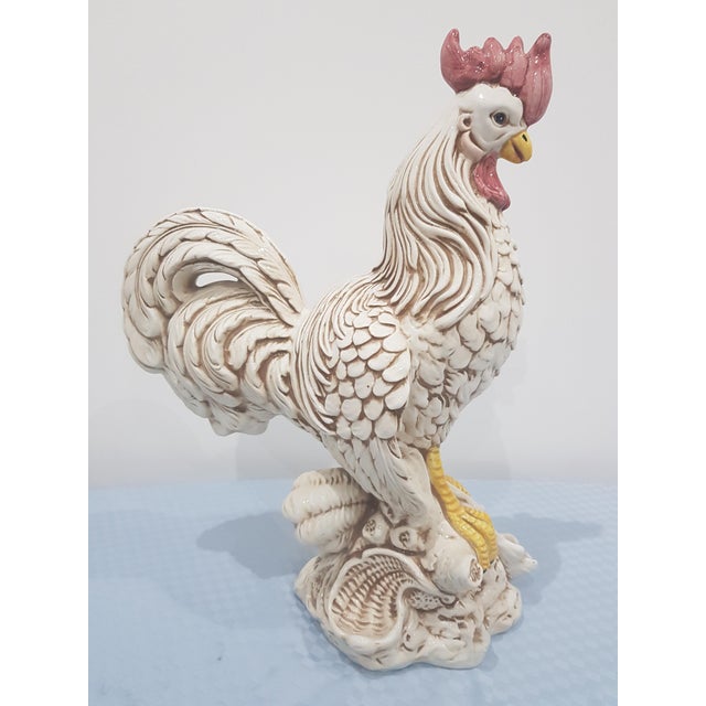 Colorful Figure of a Rooster, Italy, 1980s For Sale - Image 9 of 9