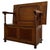 Antique English Golden Oak Monks Bench For Sale - Image 14 of 14
