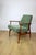 Lis Lounge Chair with Olive Upholstery by Henryk Lis, 1970s For Sale - Image 10 of 11