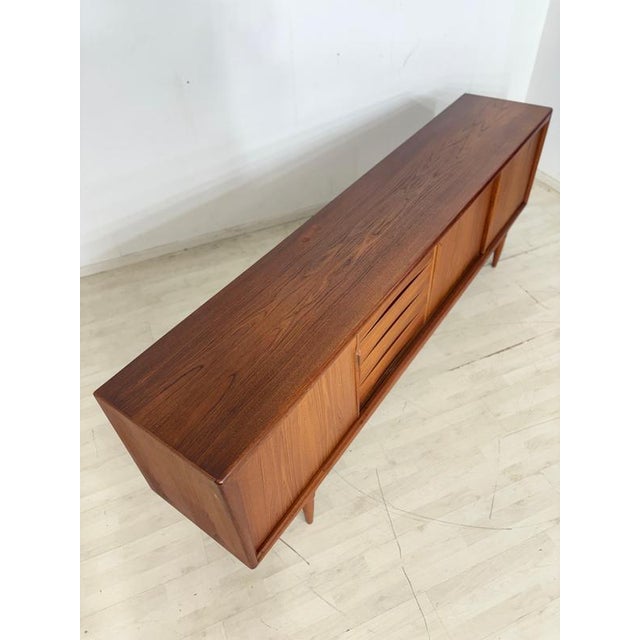 Mid-Century Danish Teak Sideboard by Axel Christiansen for Odder Møbel, 1960s For Sale - Image 16 of 18