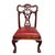 Late 19th Century Set of Eight English Carved Mahogany George III Style Dining Chairs For Sale - Image 5 of 8