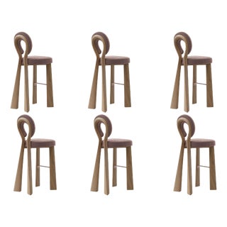 Mary Bar Chairs by Ottiu, Set of 6 For Sale