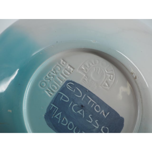 Modern Original Ceramic Bulls Plate by Pablo Picasso for Madoura For Sale - Image 3 of 13