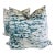 Holly Hunt "Reflecting Pool" in Mediterranean 22" Pillows-A Pair For Sale