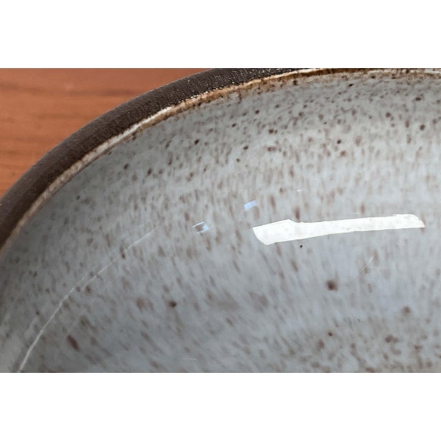 Mid-Century Modern Danish Studio Pottery Bowl by Henrik Ditlev Larsen, 1960s For Sale - Image 11 of 14