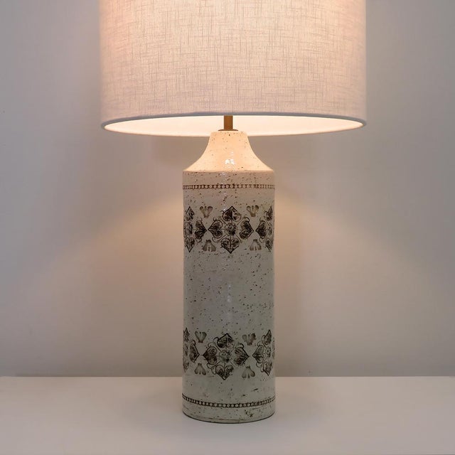 Ceramic Italian Table Lamp by Bitossi for Bergboms, 1960 For Sale - Image 7 of 9