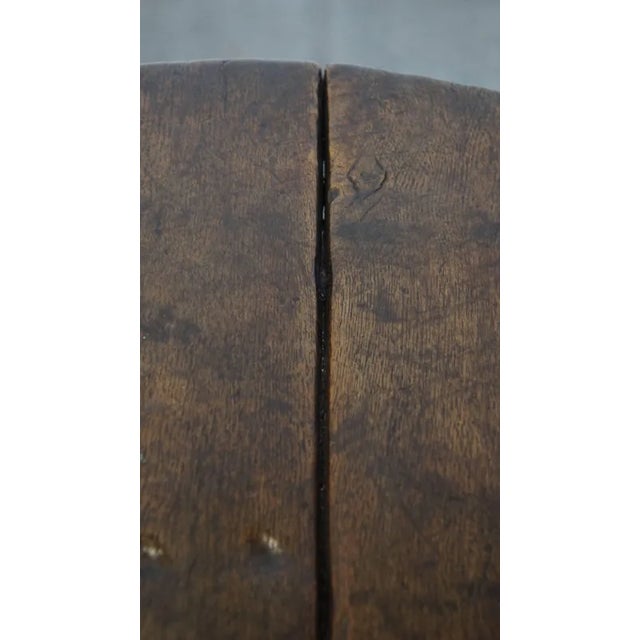 Antique English Cricket Table, 18th Century For Sale - Image 5 of 11