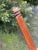 Rare Mid 20th Century Modern Italian Dovetail Wooden Hanger W/ Pole Fratelli Reguitti For Sale - Image 12 of 18