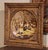 19th French Painted Faience Platter in Carved Oak Frame Signed G. Asselineau For Sale - Image 4 of 8