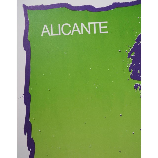 Modern Pierre Alechinsky, Football, World Cup of Alicante, 1982, Lithograph For Sale - Image 3 of 7
