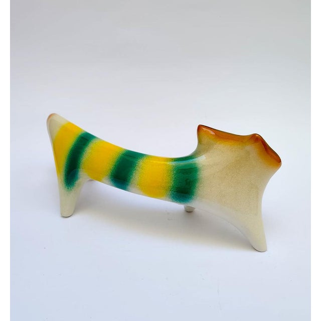Vintage Ceramic Cat from Roberto Rigon, 1970s For Sale - Image 6 of 10