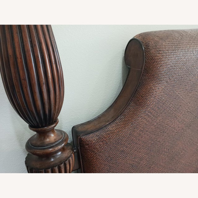 Wood 1990s Thomasville Hemingway Thompson Falls King Bed For Sale - Image 7 of 7
