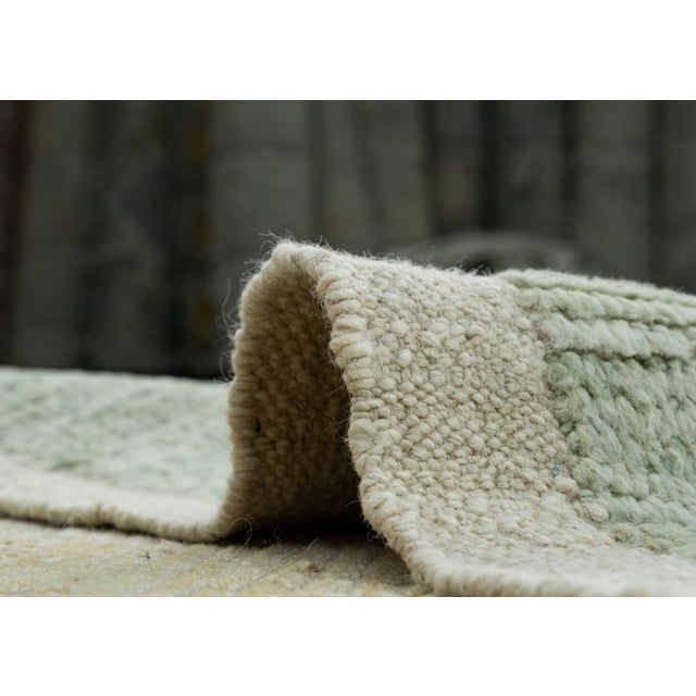Textile Hand Knotted Modern Rug 3'5" x 4'10" #17442 For Sale - Image 7 of 8