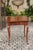 Italian Italian 1780s Walnut Table with Quarter Veneer, Single Drawer and Cabriole Legs For Sale - Image 3 of 12