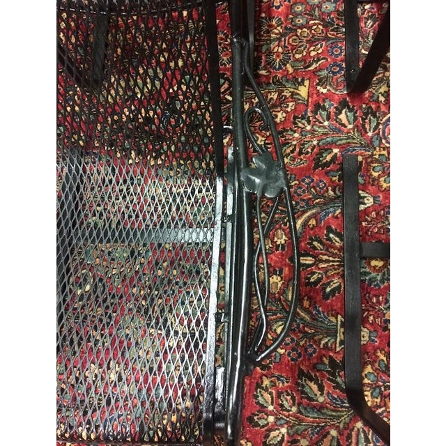 1960s Vintage Salterini Style Patio Chairs, Set of Six For Sale - Image 5 of 11