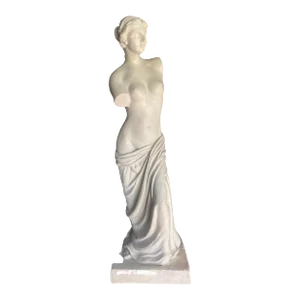 Vintage Resin Aphrodite of Milo Statue in a Creamy White Tone, Circa 1990’s