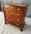 18th Century Solid Mahogany 4-Drawer Chest For Sale - Image 4 of 13