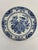 Vintage Mid 20th Century Blue and White Faience Delft Plate For Sale - Image 10 of 13