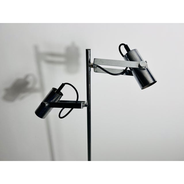 Midcentury Chrome Floor Lamp, Germany, 1970s For Sale - Image 12 of 12