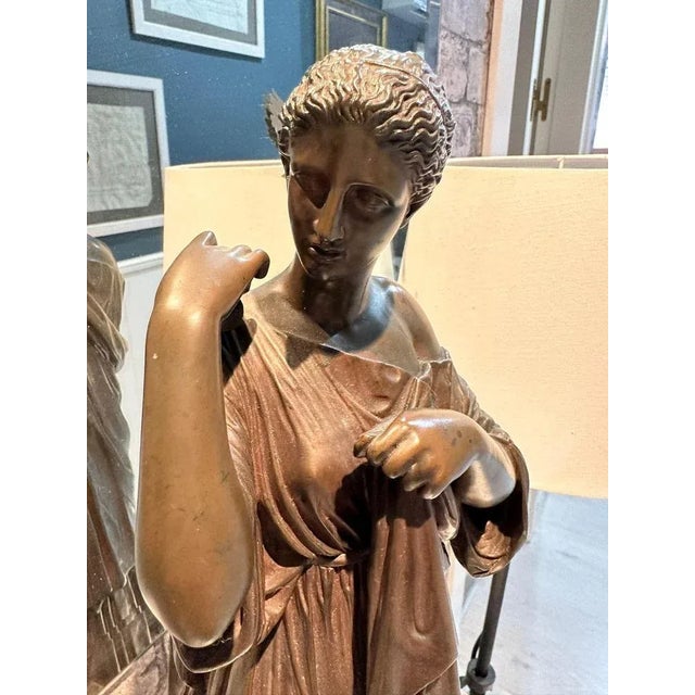 Diana Sculpture by Ferdinand Barbedienne, 1800s For Sale - Image 10 of 11