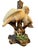 1980s Vintage 1983 Creative Decor Ceramic Bird Table Lamp, Sculptural Lovebirds & Tree For Sale - Image 5 of 8