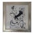 1970s Peter Keil “Miro in the Window” Abstract Cubist Painting For Sale