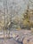 Textile Georgij Moroz, Snowy Landscape Landscape and House Immersed in the Snow, 1990s, Oil on Canvas For Sale - Image 7 of 8