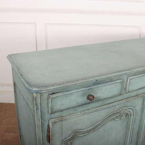 19th Century French Painted Buffet For Sale - Image 10 of 12