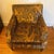 Traditional Tiger Mountain Velvet, Dedar Milano, Print Upholstered Accent Arm Chair For Sale - Image 3 of 3