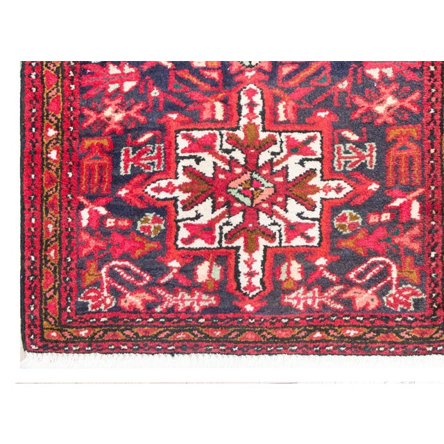 Mid-20th Century Persian Heriz Runner For Sale - Image 13 of 14