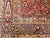 Early 20th Century Persian Kashan Rug, Hand-Knotted Wool & Cotton, Floral Design, Red & Navy, 5x7 For Sale - Image 14 of 16