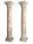 Late 18th Century Columns Antique Limestone - French Doric Style - A Pair For Sale - Image 5 of 5