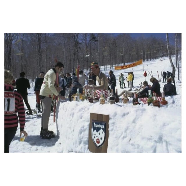 Slim Aarons, Sugarbush Skiing, Estate Stamped Photographic Print, 1969 / 2020s For Sale