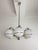 Silver Space Age 6-Light Chandelier from Targetti Sankey, 1970 For Sale - Image 8 of 12